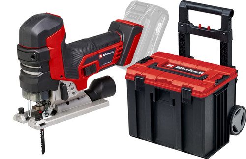 Einhell TP-JST 18/135 Li BL Solo (zonder accu) + Einhell E-Case L Main Image