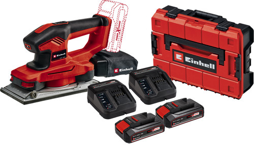 Einhell TE-OS 18/230 Li Solo 2,5 Ah Accu (2x) E-Case S-F Starterspakket Main Image