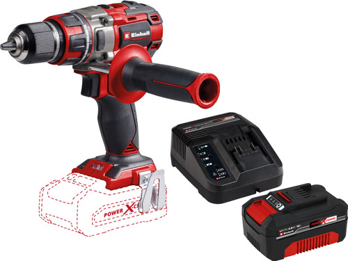 Einhell TP-CD 18/80 Li BL Solo + Einhell 18 V/4.0 Ah Starter Kit Main Image