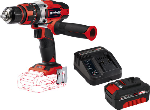 Einhell TE-CD 18/48 Li-i Solo + Einhell 18 V/4.0 Ah Starter Kit Main Image