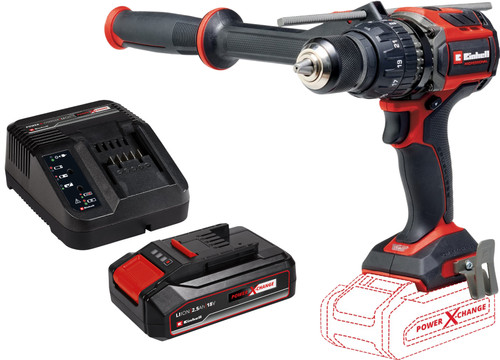 Einhell TP-CD 18/120 Li-i BL Solo + Einhell Power-X-Change 2,5 Ah Accu en oplader Main Image