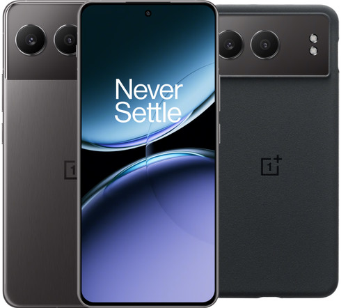 OnePlus Nord 4 256GB Zwart 5G + Just in Case Back Cover Zwart Main Image