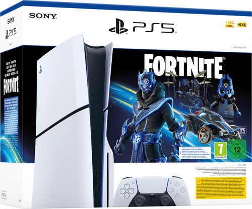 PlayStation 5 Slim Disc Edition + Fortnite Voucher - Coolblue - Voor 23 ...