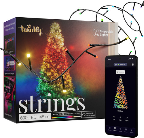 Twinkly Strings kerstverlichting Wit en Kleur 600 lampjes Main Image