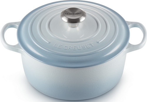 Le Creuset Signature Braadpan 24 cm Coastal Blue Main Image