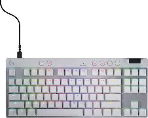 Logitech G Pro X TKL Rapid Gaming Keyboard White QWERTY Main Image