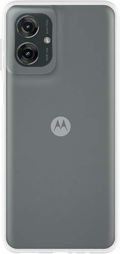 Just in Case Soft Design Motorola Moto G55 Back Cover Transparant Main Image