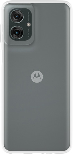 Just in Case Soft Design Motorola Moto G75 Back Cover Transparant Main Image