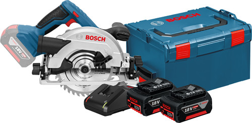 Bosch Professional GKS 18V-57 G 5,0 Ah GBA Accu (2x) Starterspakket Main Image