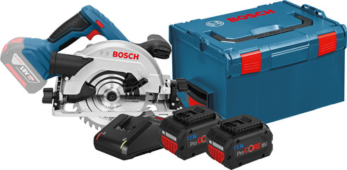 Bosch Professional GKS 18V-57 G 5,5 Ah ProCORE Accu (2x) Starterspakket Main Image