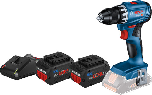 Bosch Professional GSR 18V-45 5,5 Ah ProCORE Accu (2x) Starterspakket Main Image