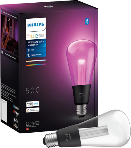 Philips Hue Lightguide Edison White and Color E27 Main Image