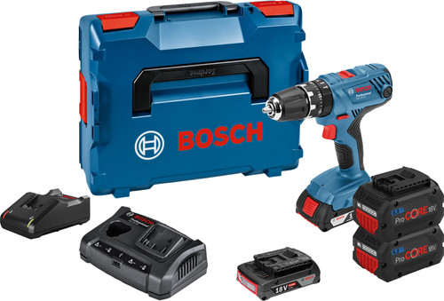 Bosch Professional GSB 18V-21 5.5Ah ProCORE Battery (2x) Starter Kit Main Image