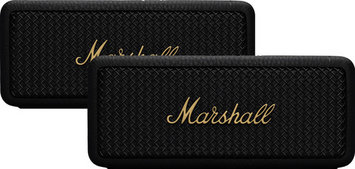 Marshall Emberton II BT Black & Brass Duo Pack Main Image