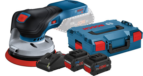 Bosch Professional GEX 18V-125 5,5 Ah ProCORE Accu (2x) Starterspakket Main Image