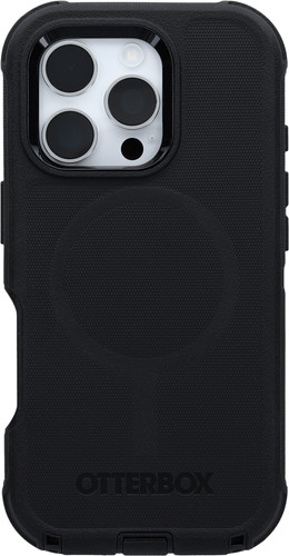 OtterBox Defender Apple iPhone 16 Pro Back Cover Black Main Image