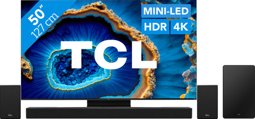 TCL QD Mini-LED 50C803 (2023) + TCL Q85H Main Image