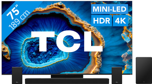 TCL QD Mini-LED 75C803 (2023) + TCL Q85H Main Image