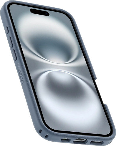 Otterbox Symmetry Apple iPhone 16 Back Cover met MagSafe Magneet Blauw achterkant