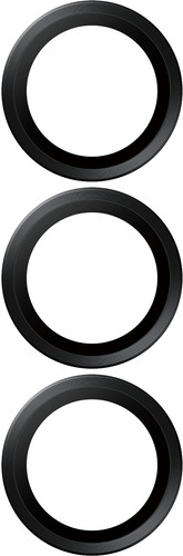 PanzerGlass Hoops Samsung Galaxy S25 Plus Camera Lens Protector Glas voorkant