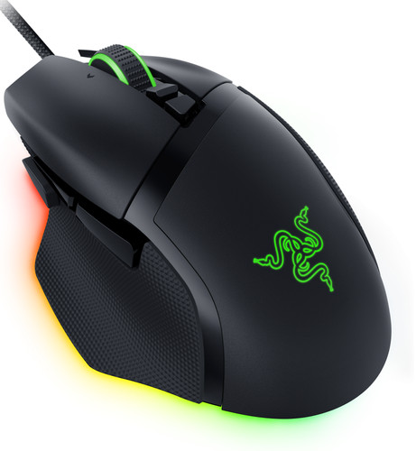 Razer Basilisk V3 35K Gaming Muis linkerkant