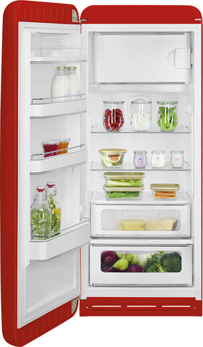 SMEG FAB28LRD6 binnenkant