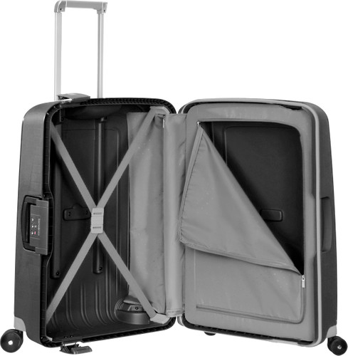 desinfecteren academisch mechanisch Samsonite S'Cure Spinner 69cm Black - Coolblue - Voor 23.59u, morgen in huis