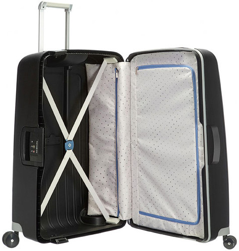 Inconsistent kaart nadering Samsonite S'Cure Spinner 75cm Black - Coolblue - Voor 23.59u, morgen in huis