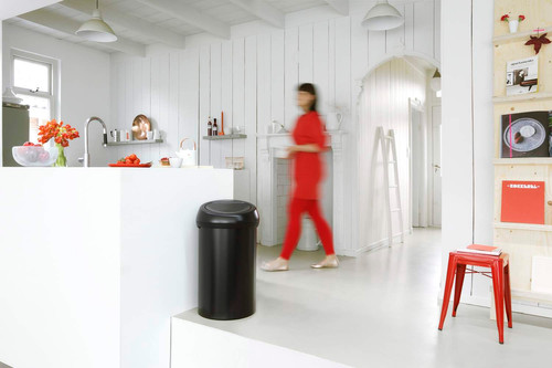 - DE BESTE BRABANTIA TOUCH BIN 60 LITER MATT BLACK
