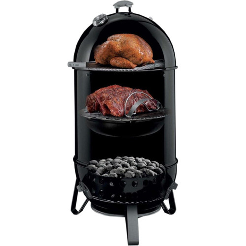 Weber smokey mountain cooker 57 cm black