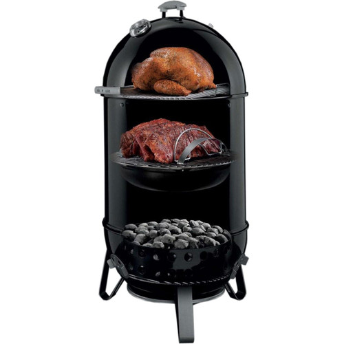 prioriteit Donau reguleren Weber Smokey Mountain Cooker 57 cm - Coolblue - Voor 23.59u, morgen in huis