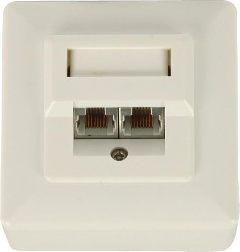 Valueline RJ45 socket outlet - Coolblue - Before 23:59, delivered tomorrow