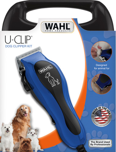 wahl combination dog clipper and trimmer set