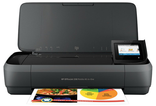 Miniatuur Vooruitgaan Graveren HP OfficeJet 250 Mobile Printer (CZ992A) - Coolblue - Voor 23.59u, morgen  in huis