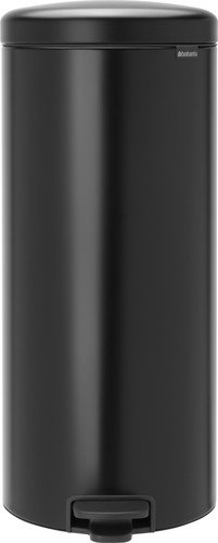 Brabantia NewIcon Pedal Trash Can 30L Matte Black Main Image