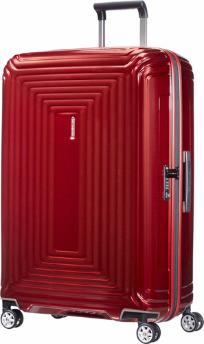 partij zin paneel Samsonite Neopulse Spinner 75cm Metallic Red - Coolblue - Voor 23.59u,  morgen in huis