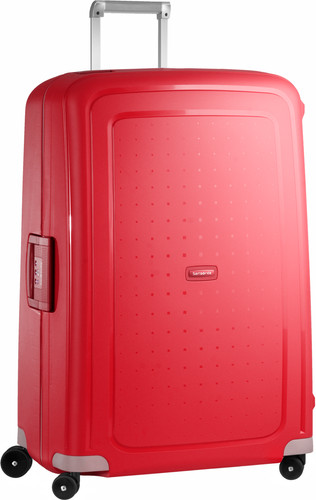 Onvergetelijk tentoonstelling Overeenkomstig Samsonite S'Cure Spinner 81cm Crimson Red - Coolblue - Voor 23.59u, morgen  in huis