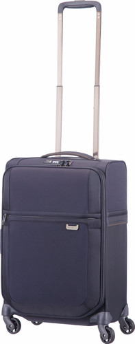 samsonite uplite spinner 55 expandable blue