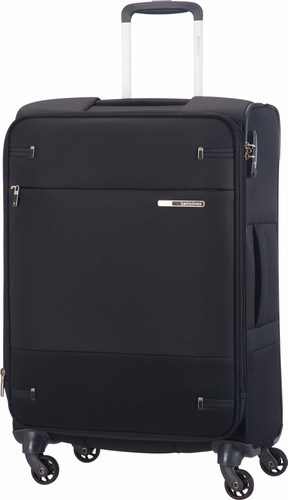 Gymnast lava aansluiten Samsonite Base Boost Expandable Spinner 66cm Black - Coolblue - Voor  23.59u, morgen in huis