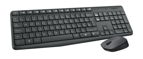 contact Vergissing mijn Logitech MK235 Draadloze Toetsenbord en Muis QWERTY - Coolblue - Voor  23.59u, morgen in huis