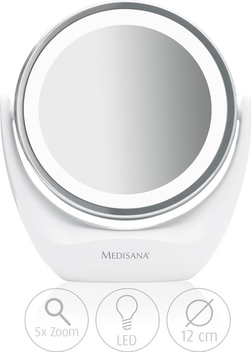 Pijnstiller dichtbij Zachtmoedigheid Medisana CM 835 cosmetica spiegel - Coolblue - Voor 23.59u, morgen in huis