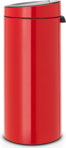 BRABANTIA - Poubelle Touch Bin passion red 60 litres