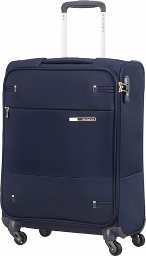 Samsonite Base Boost Spinner 55cm Navy Blue - Coolblue - Before 23:59 ...