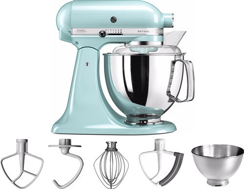 Martin Luther King Junior Wortel Uiterlijk KitchenAid Artisan Mixer 5KSM175PS IJsblauw - Coolblue - Voor 23.59u,  morgen in huis