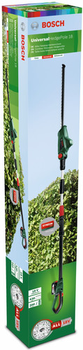 Bosch UniversalHedgePole 18 verpakking