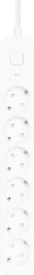 BlueBuilt Stekkerdoos 6-voudig 3 meter Wit