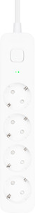 BlueBuilt Stekkerdoos 4-voudig 3 meter Wit