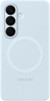 Samsung Galaxy S26 Plus Siliconen Back Cover met Magneet Blauw