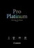 Canon PT-101 Pro Platinum Fotopapier 20 Vellen A4