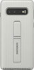 Samsung Galaxy S10 Protect Stand Back Cover Silver